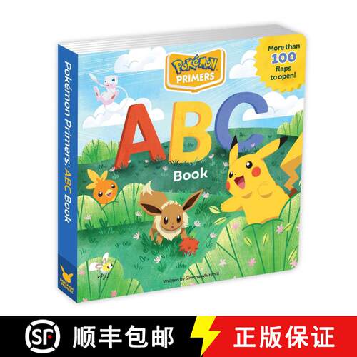 【3-4周达】Pokémon Primers: ABC Book, 1 [9781604382099]