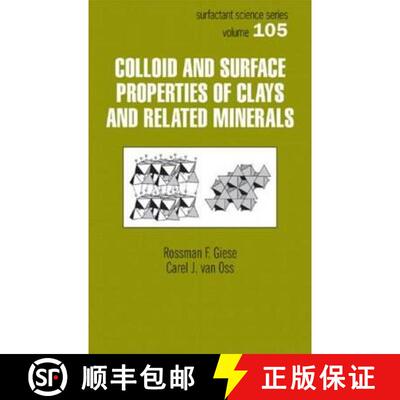 【3-4周达】精装 Colloid and Surface Properties of Clays and Related Minerals [9780824795276]