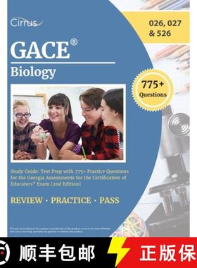 【3-4周达】GACE Biology Study Guide: Test Prep with 775+ Practice Questions for the Georgia Assessmen... [9781637982693]