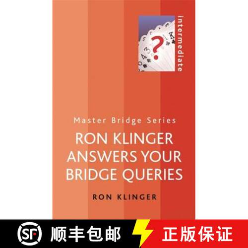 【3-4周达】Ron Klinger Answers Your Bridge Queries [9780304366736]