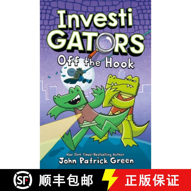 【3-4周达】InvestiGators: Off the Hook : A Full Colour, Laugh-Out-Loud Comic Book Adventure! [9781529066098]