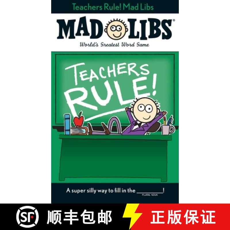 【3-4周达】Teachers Rule! Mad Libs: World's Greatest Word Game [9780843183344]