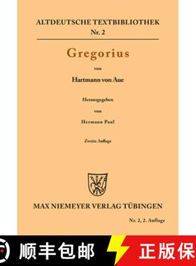 【3-4周达】Gregorius [9783110501186]