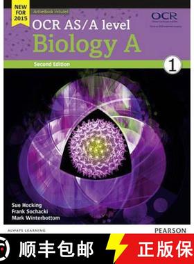 【3-4周达】OCR AS/A level Biology A Student Book 1 + ActiveBook: - OCR AS/A level Biology A Student B... [9781447990796]