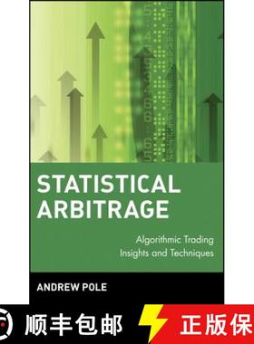【3-4周达】Statistical Arbitrage: Algorithmic Trading Insights And Techniques [Wiley金融] [9780470138441]