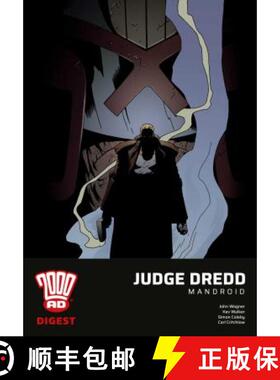 【3-4周达】2000 AD Digest: Judge Dredd - Mandroid [9781781086308]