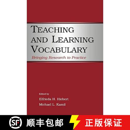 【3-4周达】Teaching and Learning Vocabulary : Bringing Research to Practice [9780805852868]