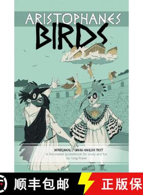 【3-4周达】Aristophanes BIRDS: An interlineal Greek-English pocketbook for study and fun [9781764058216]