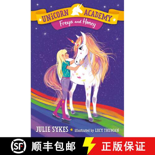 【3-4周达】精装 Unicorn Academy #10: Freya and Honey [9780593306307]