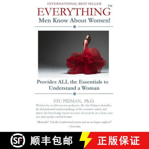 【3-4周达】Everything Men Know About Women: Provides All the Essentials to Understand a Woman [9781884084034]