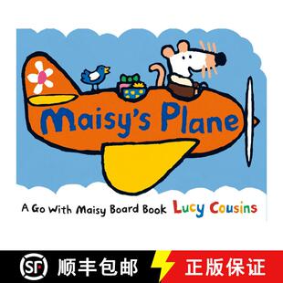 【3-4周达】Maisy's Plane: (A Cloud-Shaped Board Book about Maisy the Mouse's Airplane Adventure for T... [9780763673048]