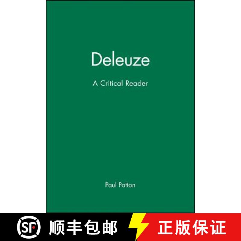 【3-4周达】Deleuze: A Critical Reader [Wiley文学] [9781557865649]