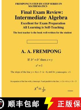 预订 Final Exam Review: Intermediate Algebra [9781946485472]
