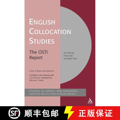 【3-4周达】精装 English Collocation Studies: The OSTI Report [9780826474889]