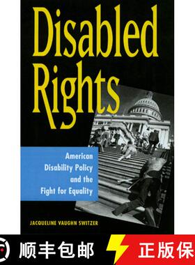【3-4周达】Disabled Rights : American Disability Policy and the Fight for Equality [9780878408986]