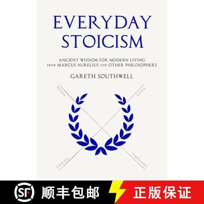 【3-4周达】Everyday Stoicism : Ancient Solutions to Modern Day Problems from Marcus Aurelius and the ... [9781529439335]