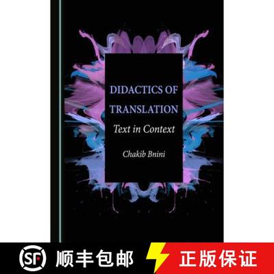 预订 Didactics of Translation : Text in Context [9781443805056]