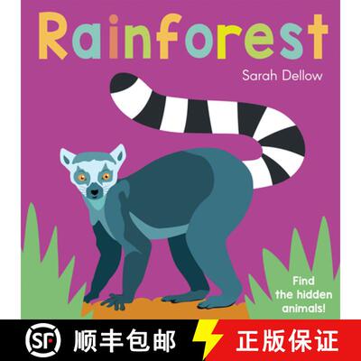 【3-4周达】精装 Now you See It! In the Rainforest [9781786285843]