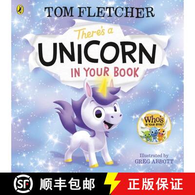 【3-4周达】There's a Unicorn in Your Book : Number 1 picture-book bestseller [9780241466612]