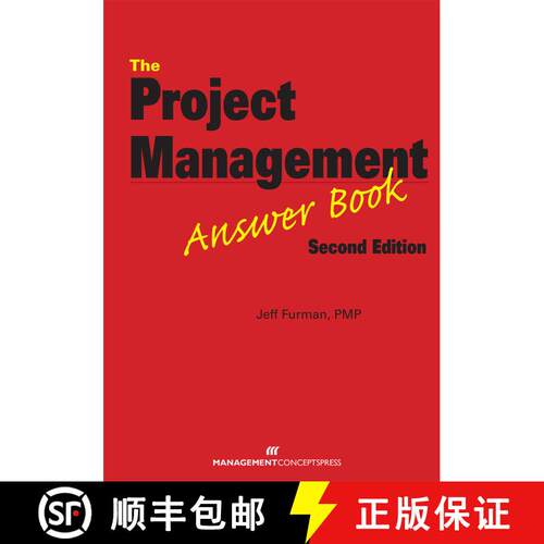 【3-4周达】The Project Management Answer Book [9781567264463]