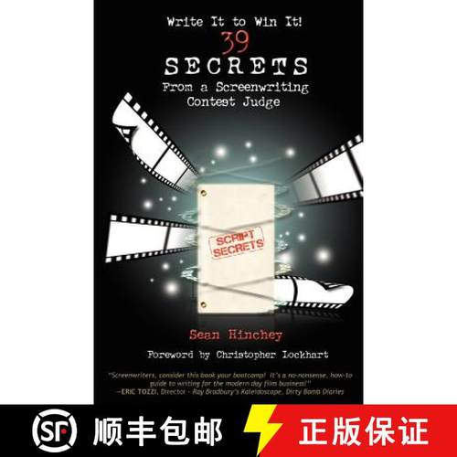 【3-4周达】Write It to Win It!:  39 Secrets from a Screenwriting Contest Judge [9780982285367]