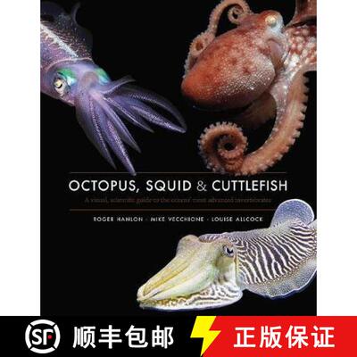 【3-4周达】精装 Octopus, Squid & Cuttlefish: The worldwide illustrated guide to cephalopods [9781782405702]