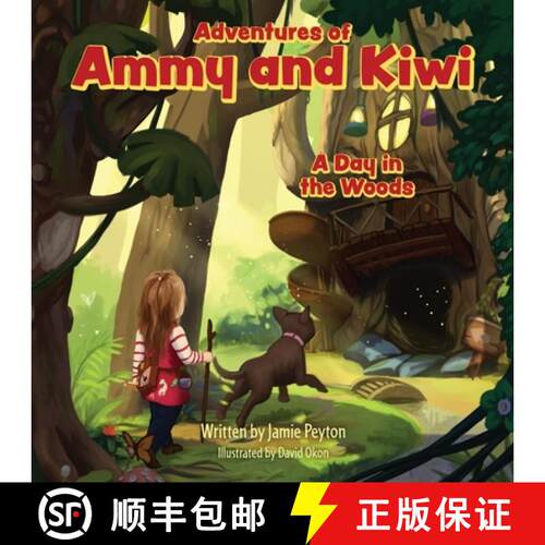 【3-4周达】Adventures of Ammy and Kiwi: A Day in the Woods [9798868518584]