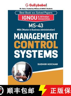 【3-4周达】MS-43 Management Control Systems [9789381638453]