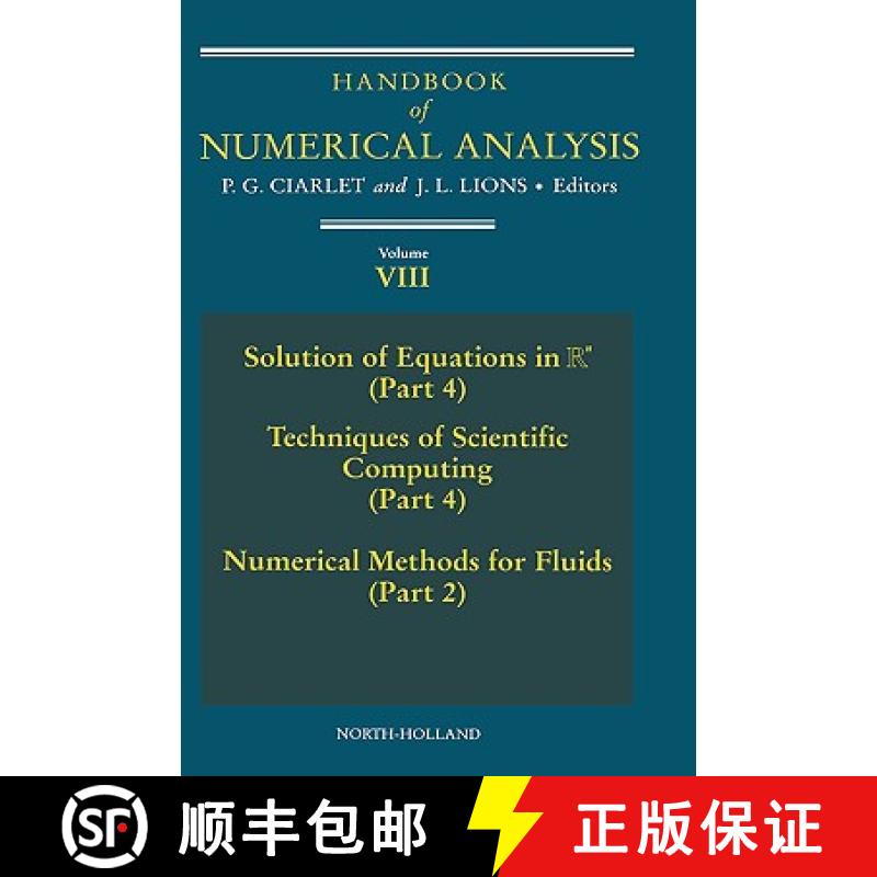 【3-4周达】Handbook of Numerical Analysis: Solution of Equations in Rn (Part 4), Techniques of Scient... [9780444509062]