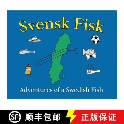 【3-4周达】精装 Svensk Fisk: Adventures of a Swedish Fish [9798987394823]
