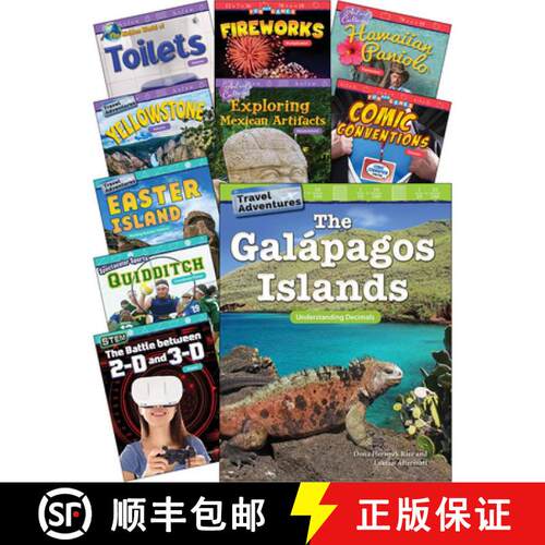 【3-4周达】Geometry, Measurement, and Operations and Algebraic Reasoning for Fifth Grade, 10-Book Set [9781493880836]