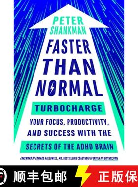 【3-4周达】Faster Than Normal: Turbocharge Your Focus, Productivity, and Success with the Secrets of ... [9780143131229]