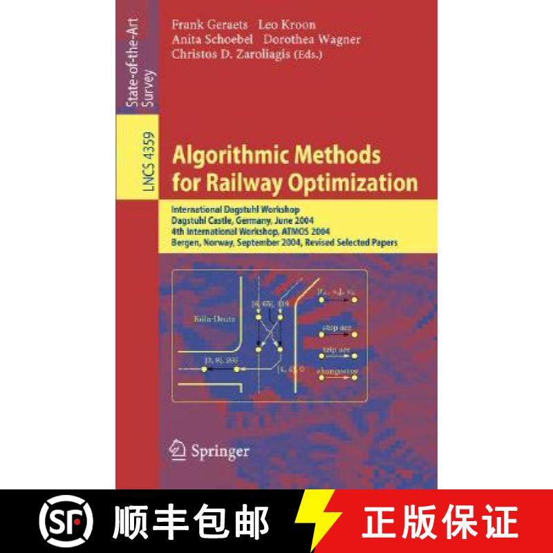 【3-4周达】Algorithmic Methods for Railway Optimization: International Dagstuhl Workshop, Railway Opt... [9783540742456]