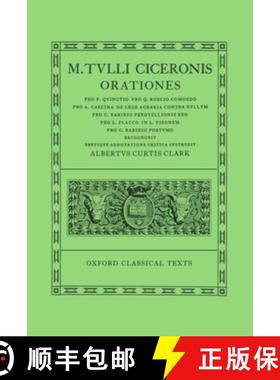 【3-4周达】Orationes: Volume IV: Pro Quinctio, Pro Q. Roscio Comoedo, Pro Caecina, de Lege Agraria Co... [9780198146087]