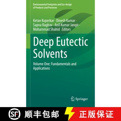 【3-4周达】Deep Eutectic Solvents: Volume One: Fundamentals and Applications [9783032038005]