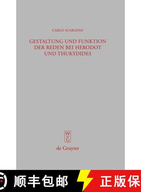 预订 Gestaltung und Funktion der Reden bei Herodot und Thukydides [9783110195118]