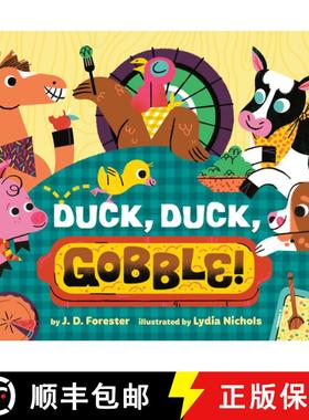 【3-4周达】Duck, Duck, Gobble! [9780593755044]