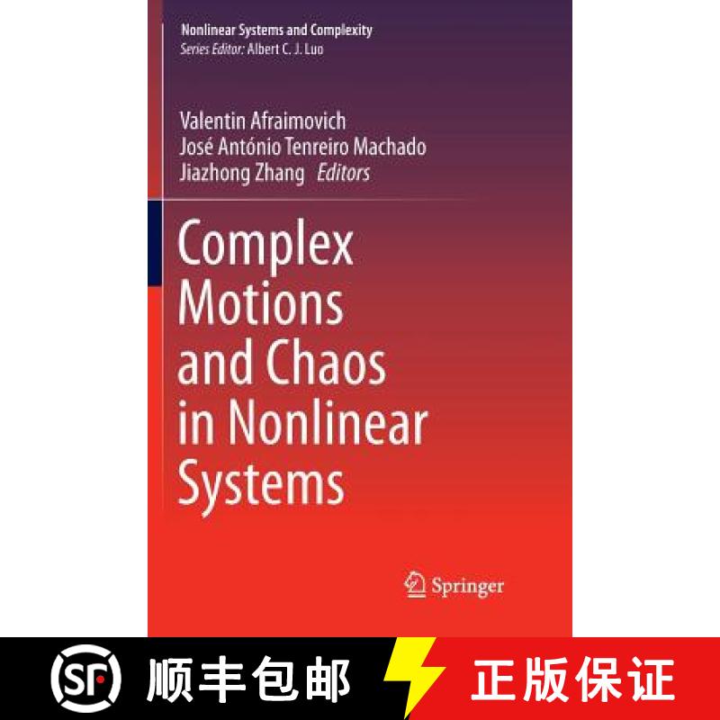 【3-4周达】Complex Motions and Chaos in Nonlinear Systems [9783319804187]