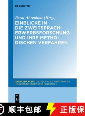 【3-4周达】Einblicke in die Zweitspracherwerbsforschung und ihre methodischen Verfahren [9783110484687]