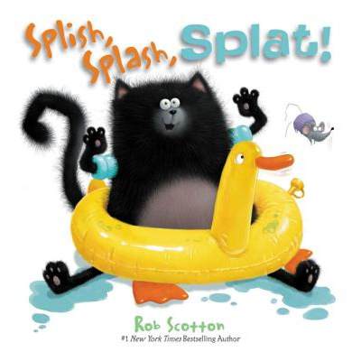 Splish, Splash, Splat! Board Book (Splat the Cat) [9780062294388]