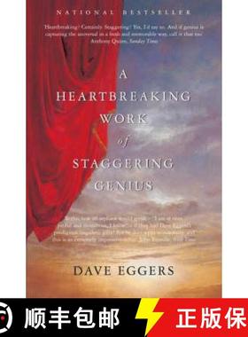 【3-4周达】A Heartbreaking Work of Staggering Genius [9780330456715]