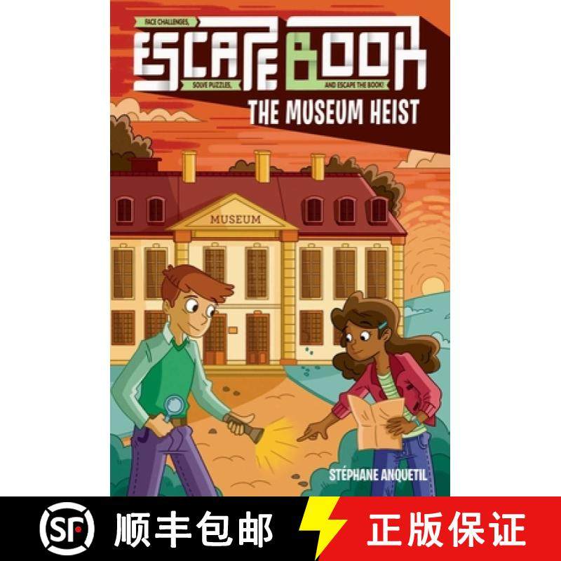 【3-4周达】Museum Heist: Face Challenges, Solve Puzzles, and Escape the Book! [9781524855932]