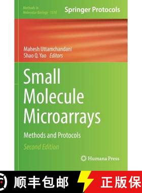【3-4周达】Small Molecule Microarrays : Methods and Protocols [9781493965823]
