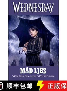 【3-4周达】Wednesday Mad Libs: World's Greatest Word Game [9798217048847]