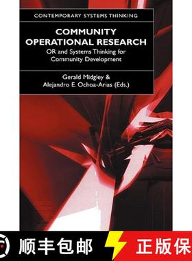 【3-4周达】Community Operational Research : OR and Systems Thinking for Community Development [9780306483356]