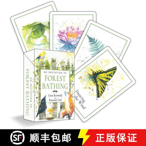 【3-4周达】An Invitation to Forest Bathing : 52 Full-Color Activity Cards to Find Yourself in Nature [9781590035795]