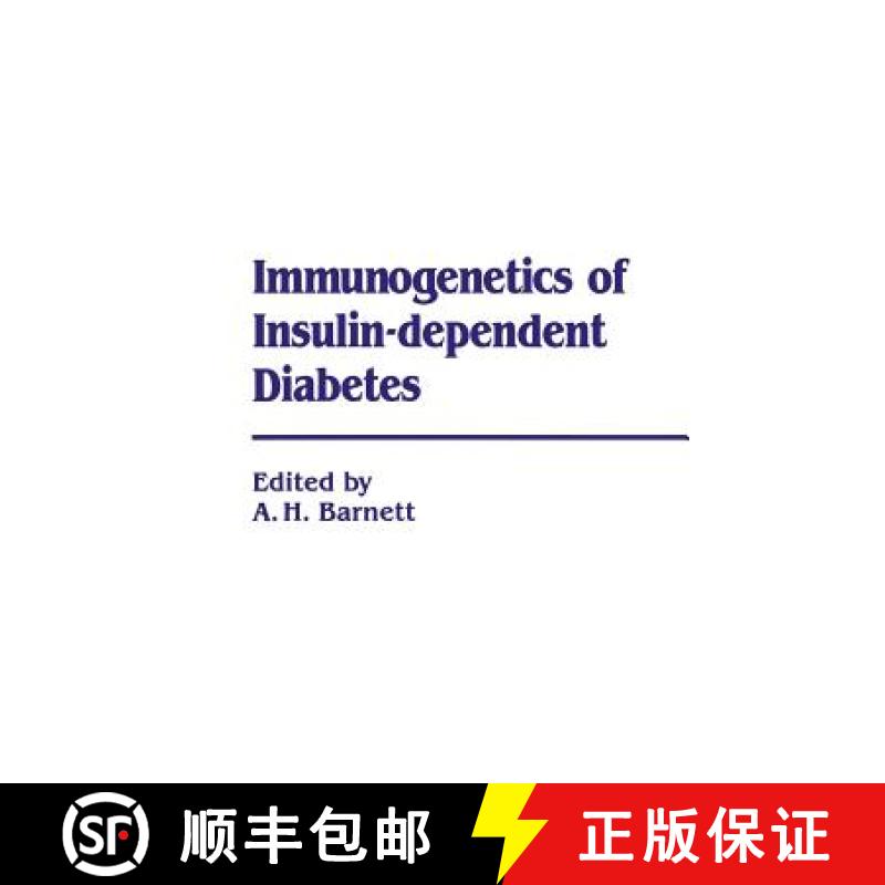【3-4周达】Immunogenetics of Insulin Dependent Diabetes [9780852008409]