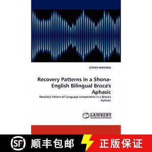 預(yù)訂 Aphasic Shona 9783844313109 Bilingual Patterns Broca English Recovery