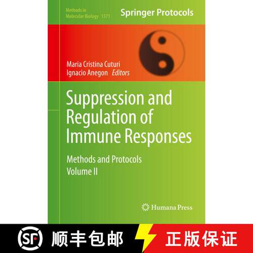 【3-4周达】精装 Suppression and Regulation of Immune Responses: Methods and Protocols, Volume II (1st... [9781493931385]