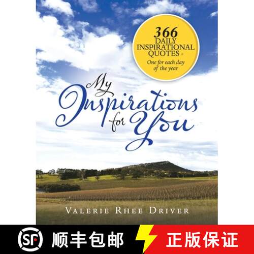 【3-4周达】My Inspirations for You: 366 Daily Inspirational Quotes - One for Each Day of the Year [9781504321716]